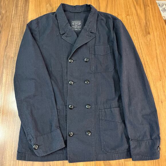 AllSaints Spitalfields Exert Jacket Size 42 Unisex Gray Houndstooth Shacket - Picture 4 of 12